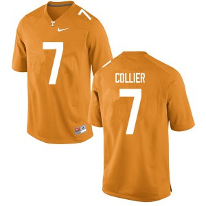 #7 Bryce Collier Tennessee Volunteers Men Football Jersey Orange