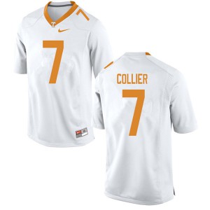 #7 Bryce Collier Tennessee Vols Men Official Jersey White