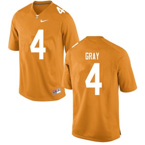 #4 Maleik Gray Tennessee Men High School Jersey Orange