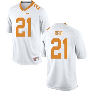 #21 Shanon Reid UT Men NCAA Jersey White