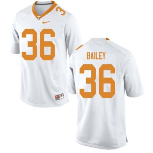 #36 Terrell Bailey Tennessee Men High School Jerseys White