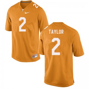 #2 Alontae Taylor Tennessee Men Official Jerseys Orange