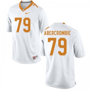 #79 Jarious Abercrombie Tennessee Volunteers Men Stitch Jerseys White