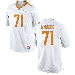 #71 Melvin McBride Vols Men High School Jerseys White
