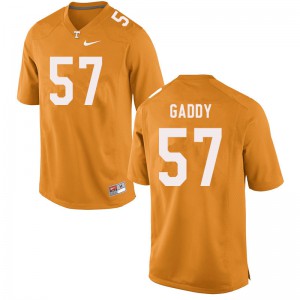 #57 Nyles Gaddy Tennessee Vols Men University Jersey Orange