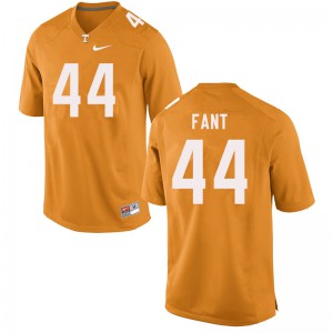 #44 Princeton Fant Tennessee Men High School Jerseys Orange