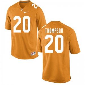 #20 Bryce Thompson Tennessee Volunteers Men Stitch Jerseys Orange