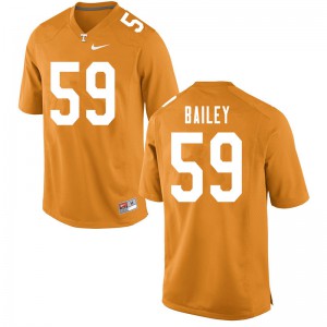 #59 Dominic Bailey Tennessee Men NCAA Jersey Orange