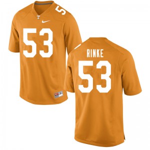 #53 Ethan Rinke UT Men Official Jersey Orange