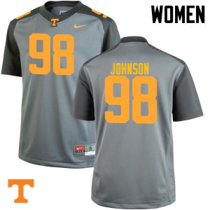 #98 Alexis Johnson Tennessee Vols Women Official Jersey Gray