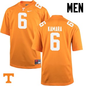 #6 Alvin Kamara Vols Men University Jersey Orange