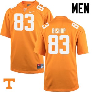 #83 BJ Bishop Tennessee Men High School Jersey Orange
