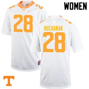 #28 Baylen Buchanan Tennessee Volunteers Women High School Jerseys White