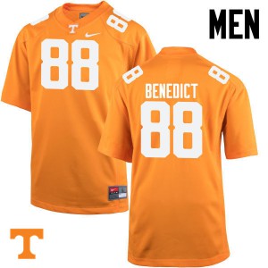 #88 Brandon Benedict Tennessee Volunteers Men Official Jersey Orange