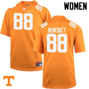 #88 Brandon Benedict Tennessee Women Alumni Jerseys Orange