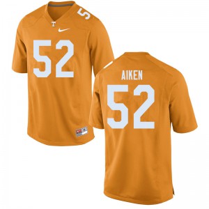 #52 Bryan Aiken Tennessee Vols Men Official Jersey Orange
