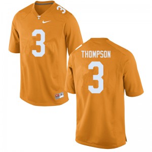 #3 Bryce Thompson Vols Men Embroidery Jersey Orange