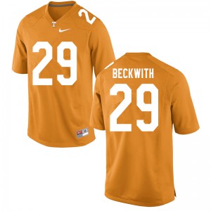 #29 Camryn Beckwith Tennessee Volunteers Men Official Jerseys Orange