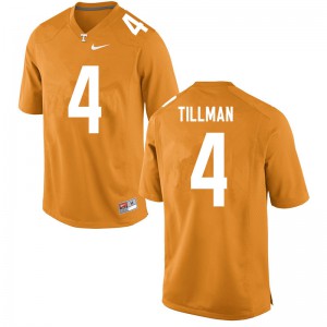 #4 Cedric Tillman Tennessee Men Official Jerseys Orange