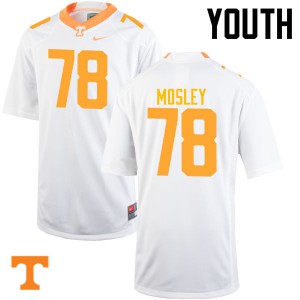 #78 Charles Mosley Tennessee Youth Stitched Jersey White