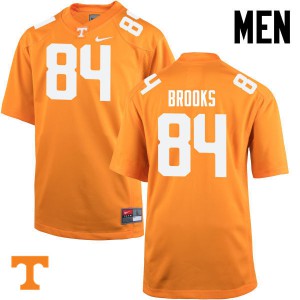 #84 Devante Brooks Tennessee Vols Men Football Jerseys Orange