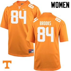 #84 Devante Brooks Tennessee Vols Women Alumni Jersey Orange