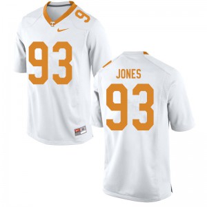 #93 Devon Jones Tennessee Volunteers Men Player Jersey White