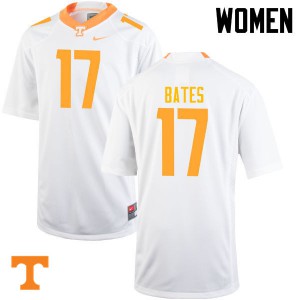 #17 Dillon Bates Tennessee Volunteers Women Alumni Jerseys White