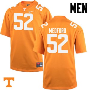 #52 Elijah Medford Tennessee Volunteers Men NCAA Jersey Orange
