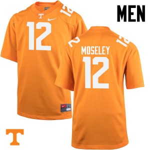 #12 Emmanuel Moseley Vols Men NCAA Jerseys Orange