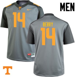 #14 Eric Berry Tennessee Volunteers Men Player Jersey Gray