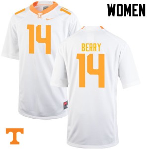#14 Eric Berry UT Women NCAA Jersey White