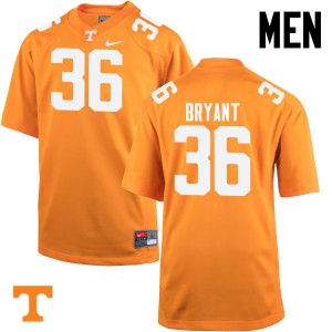 #36 Gavin Bryant Tennessee Volunteers Men College Jerseys Orange