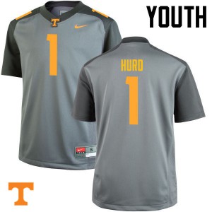 #1 Jalen Hurd Tennessee Youth High School Jerseys Gray