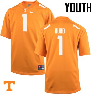 #1 Jalen Hurd UT Youth University Jerseys Orange