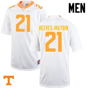 #21 Jalen Reeves-Maybin Tennessee Men Alumni Jersey White