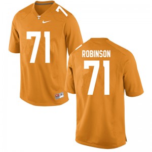 #71 James Robinson Vols Men Player Jersey Orange