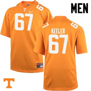 #67 Joe Keeler Vols Men Football Jerseys Orange