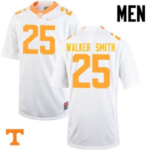 #25 Josh Walker Smith UT Men College Jersey White