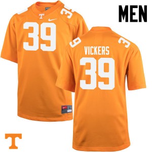 #39 Kendal Vickers Tennessee Men Stitched Jerseys Orange