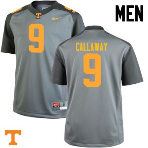 #9 Marquez Callaway Vols Men Player Jerseys Gray