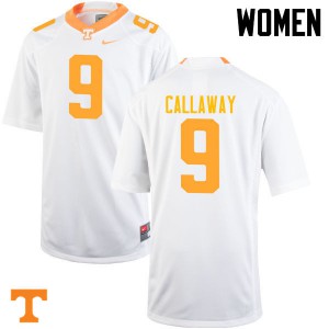 #9 Marquez Callaway Tennessee Women Alumni Jerseys White