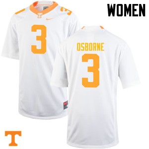 #3 Marquill Osborne Tennessee Women Stitched Jersey White