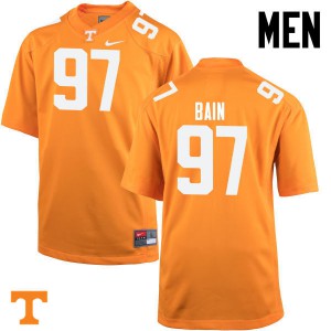 #97 Paul Bain Tennessee Volunteers Men Official Jersey Orange
