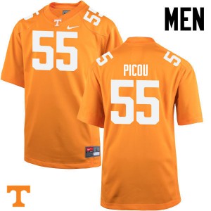 #55 Quay Picou Tennessee Volunteers Men Player Jersey Orange