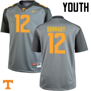 #12 Quinten Dormady Tennessee Youth Alumni Jersey Gray