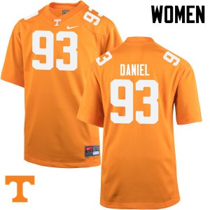 #93 Trevor Daniel UT Women Player Jersey Orange