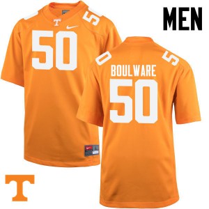 #50 Venzell Boulware Tennessee Men High School Jersey Orange