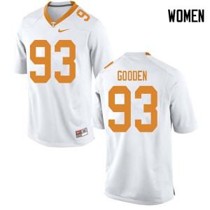 #93 Emmit Gooden UT Women University Jerseys White
