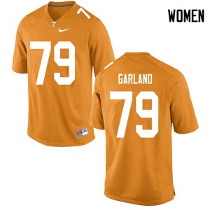 #79 Kurott Garland Tennessee Volunteers Women Football Jerseys Orange